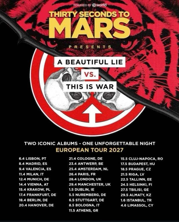 Thirty Seconds To Mars 2027