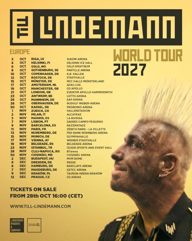 Till Lindemann 2027